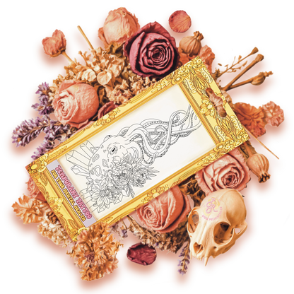 Crystal Current | Temporary Tattoo