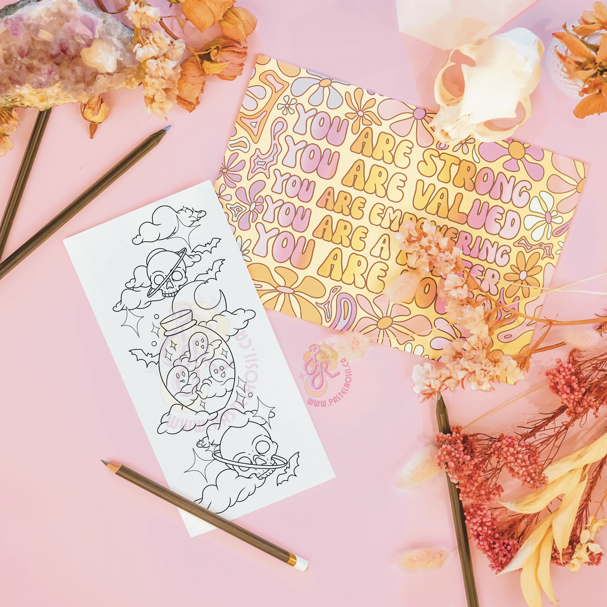 Boo-tiful Space | Temporary Tattoo