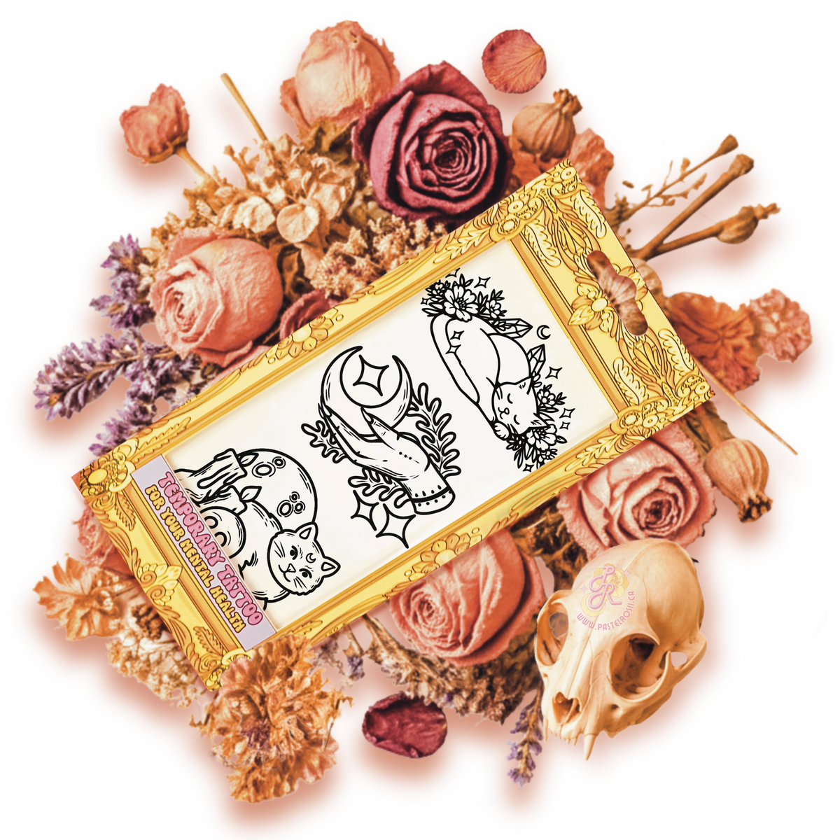 A Witches Timeline | Temporary Tattoo Mini Set
