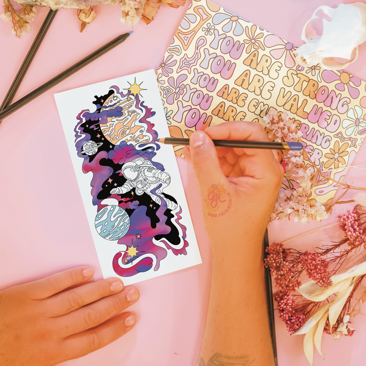 The Explorer | Temporary Tattoo