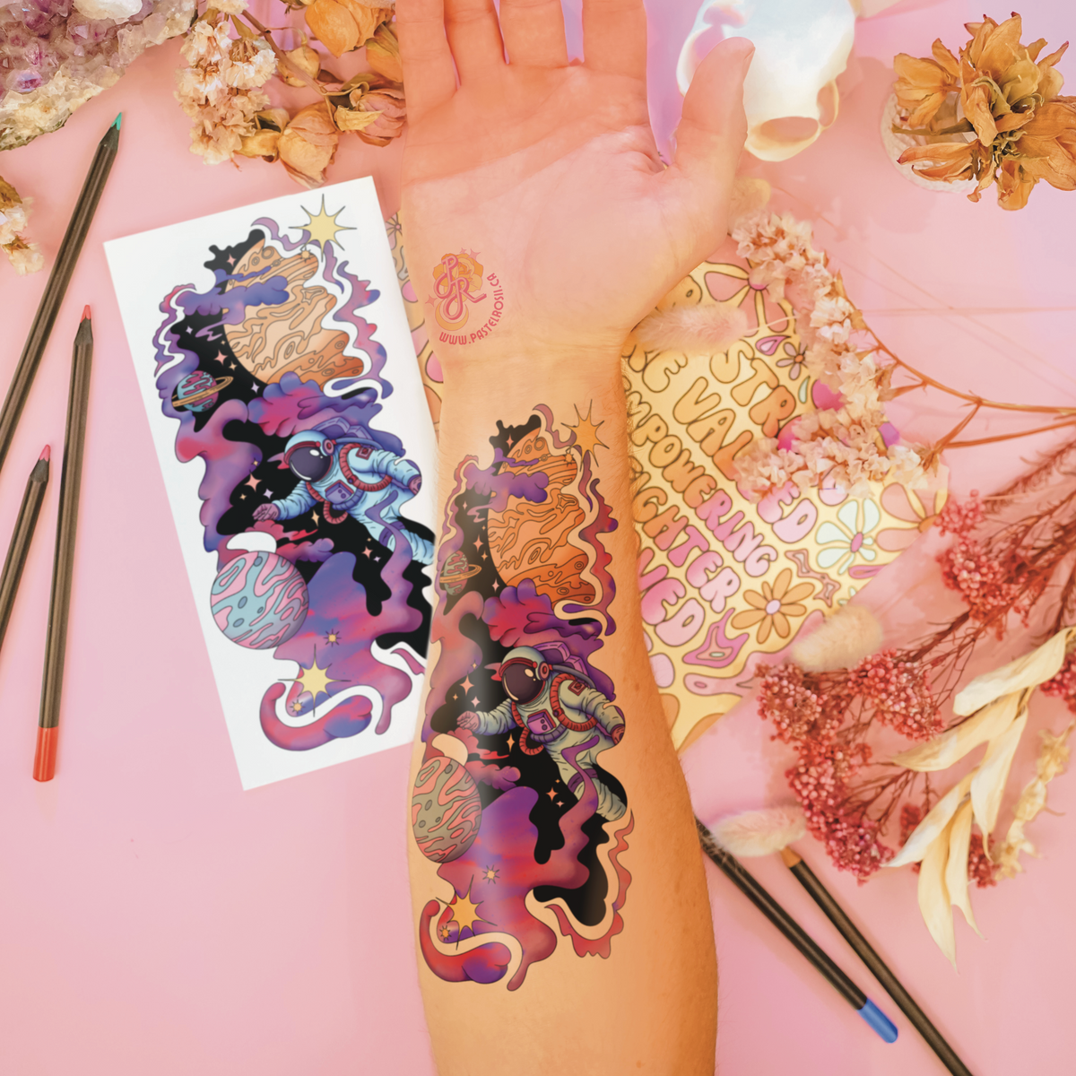 The Explorer | Temporary Tattoo