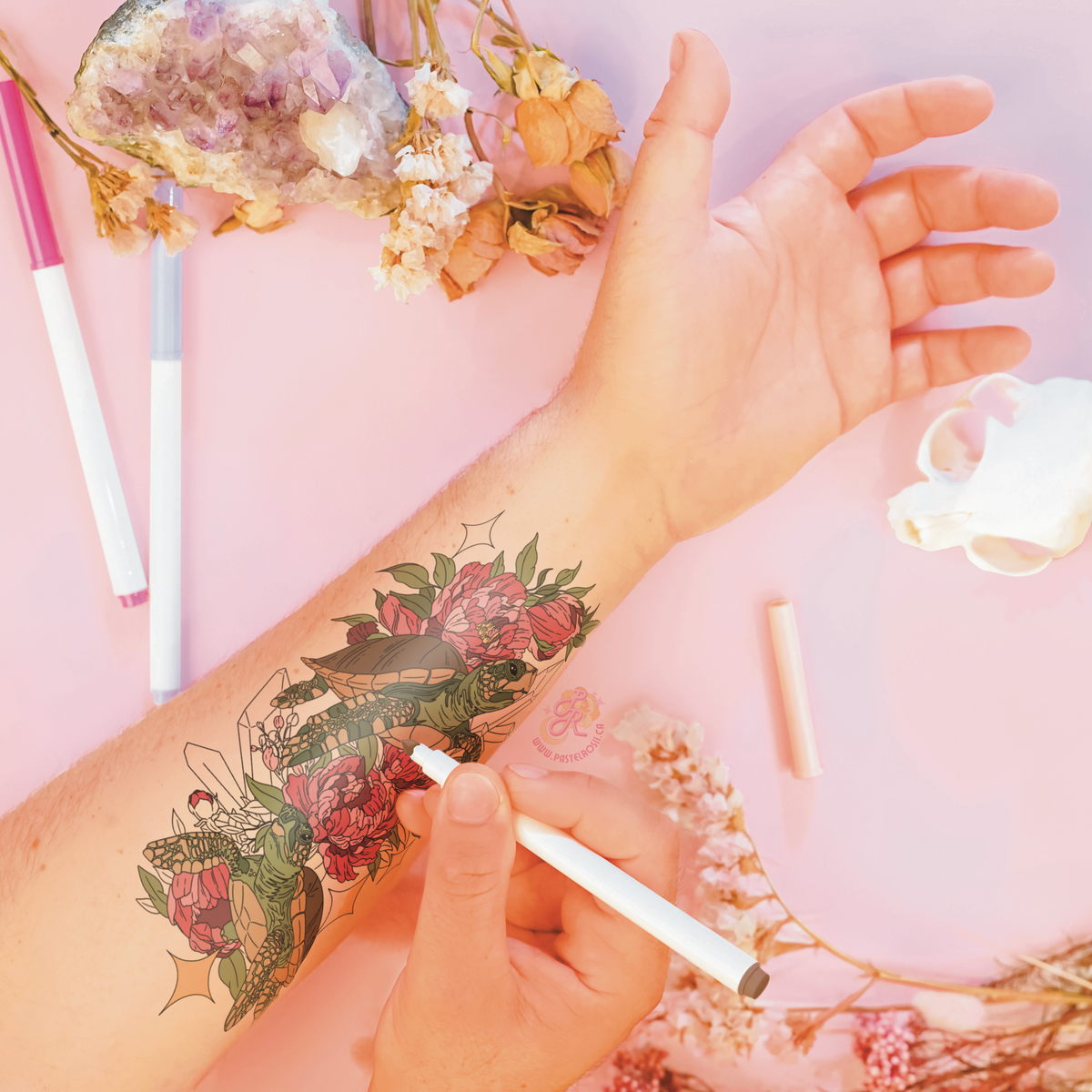 Lush Depths | Temporary Tattoo