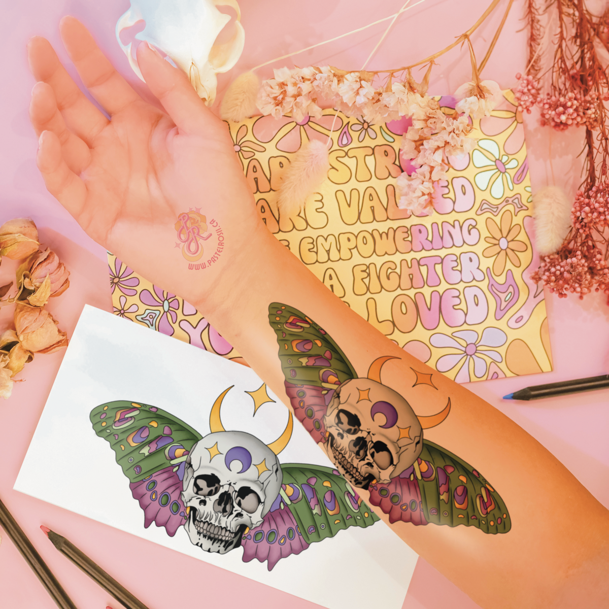 Forgotten Spirit | Temporary Tattoo