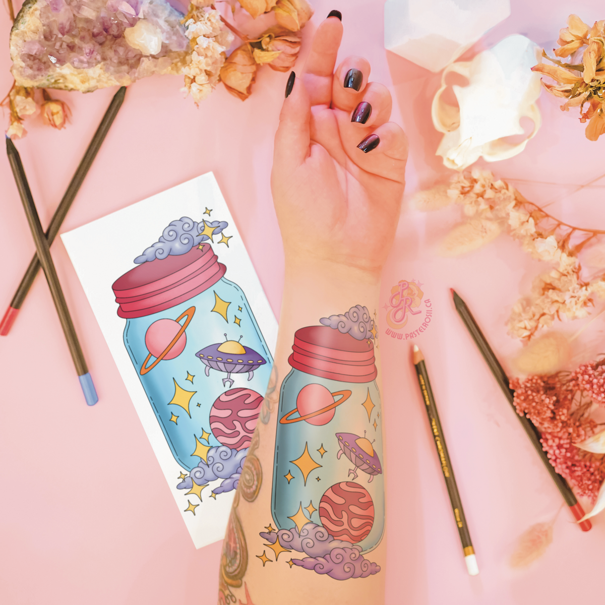 Pocket Universe | Temporary Tattoo