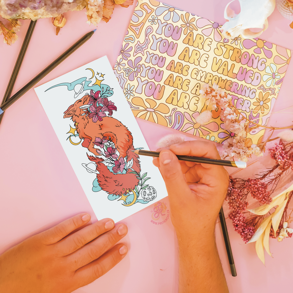 Starlit Wildling | Temporary Tattoo