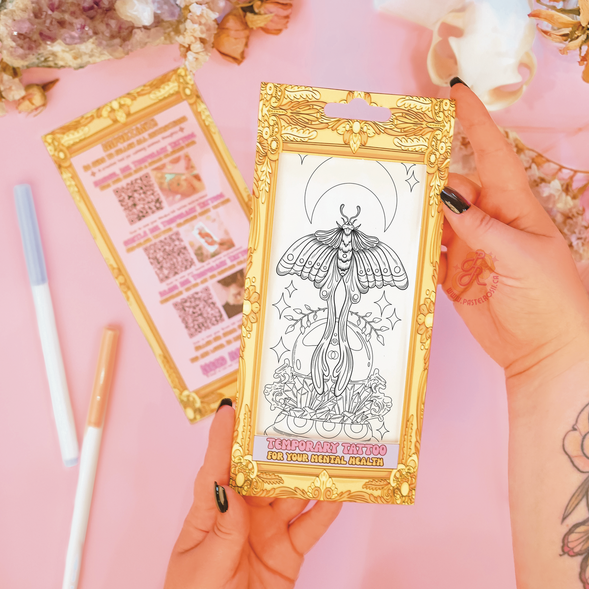 Future of the Moth | Temporary Tattoo