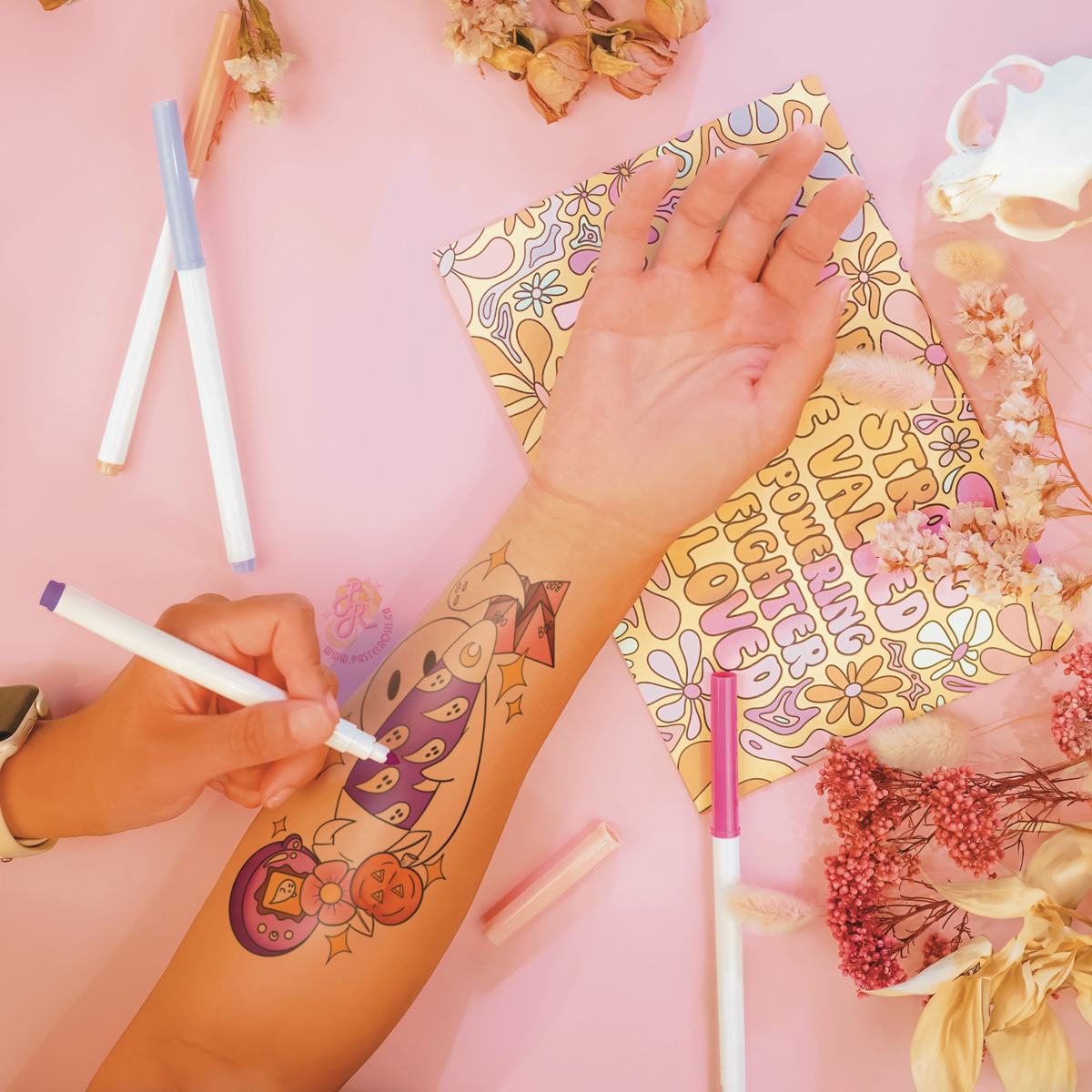 Ghost of the 90’s | Temporary Tattoo