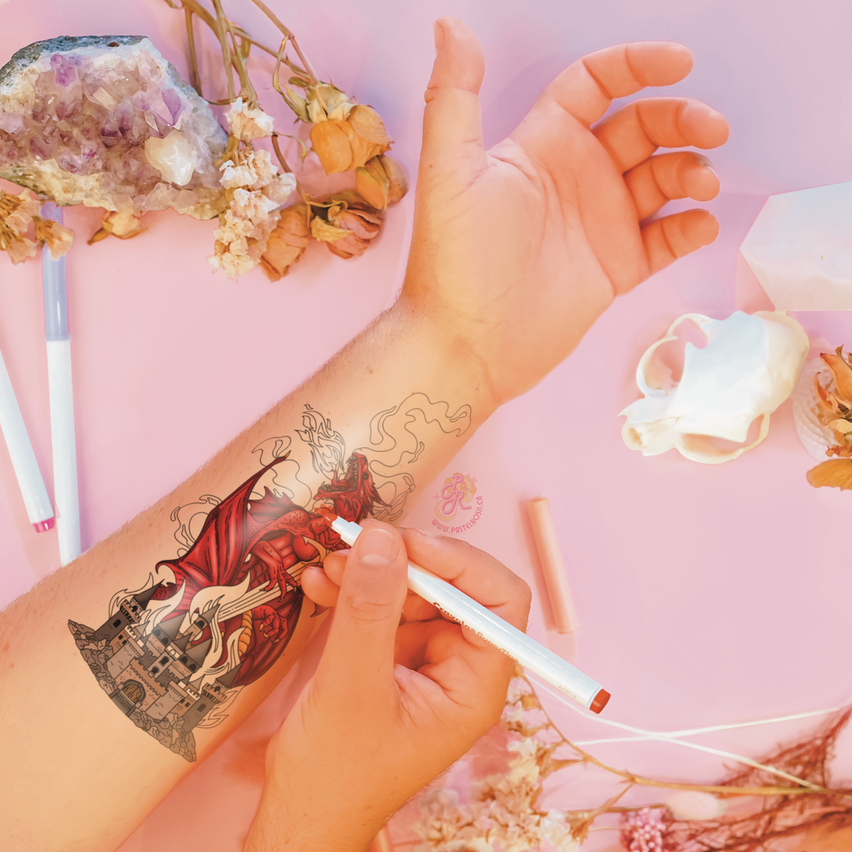 Legends Awaken | Temporary Tattoo