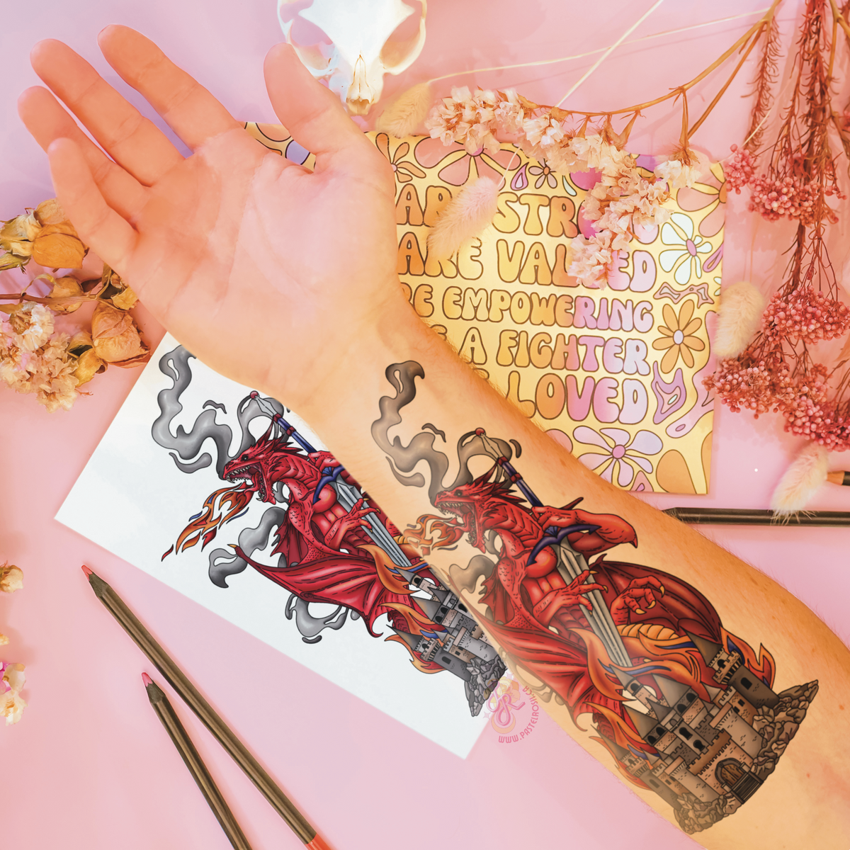 Legends Awaken | Temporary Tattoo