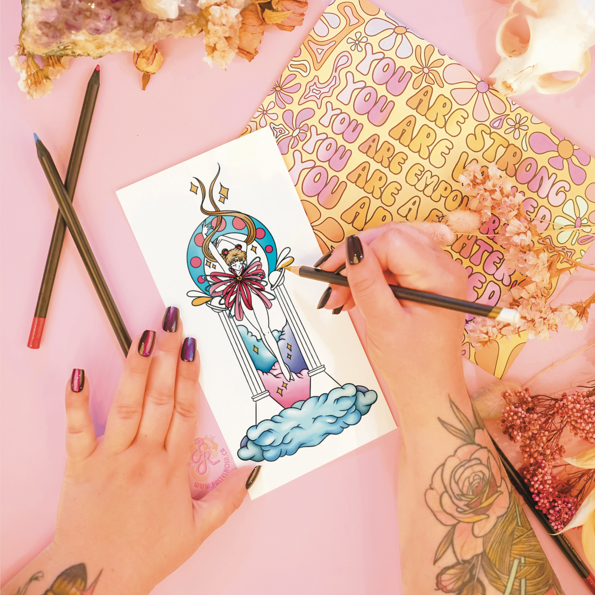 Moon Princess | Temporary Tattoo