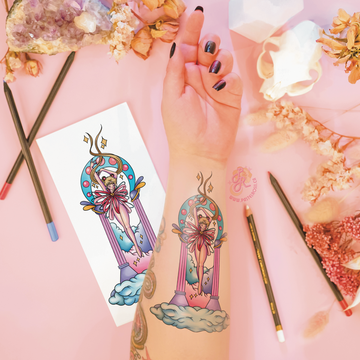 Moon Princess | Temporary Tattoo