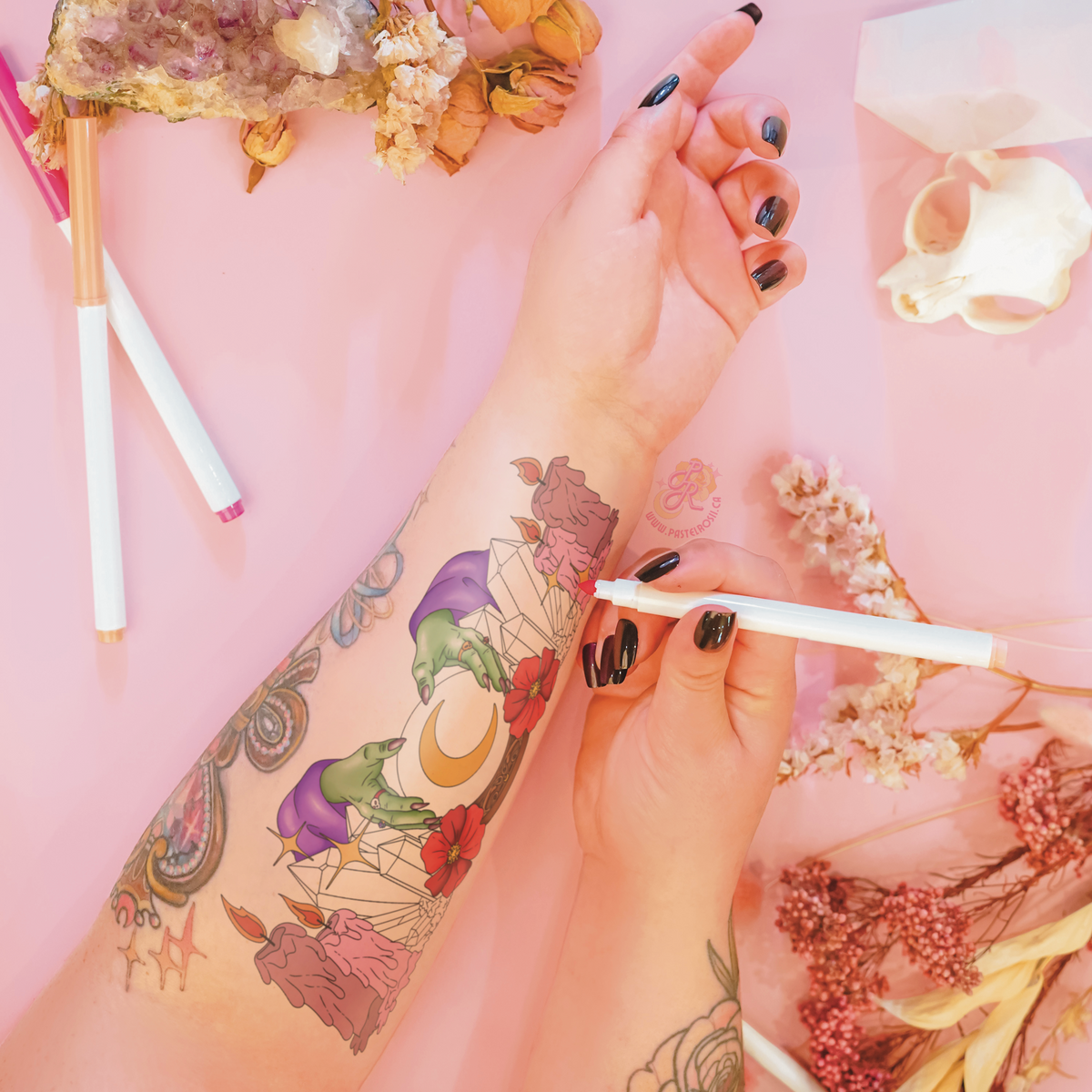 Witches Hex | Temporary Tattoo