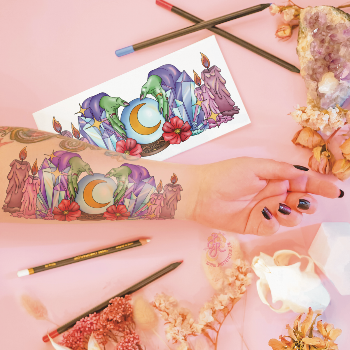 Witches Hex | Temporary Tattoo