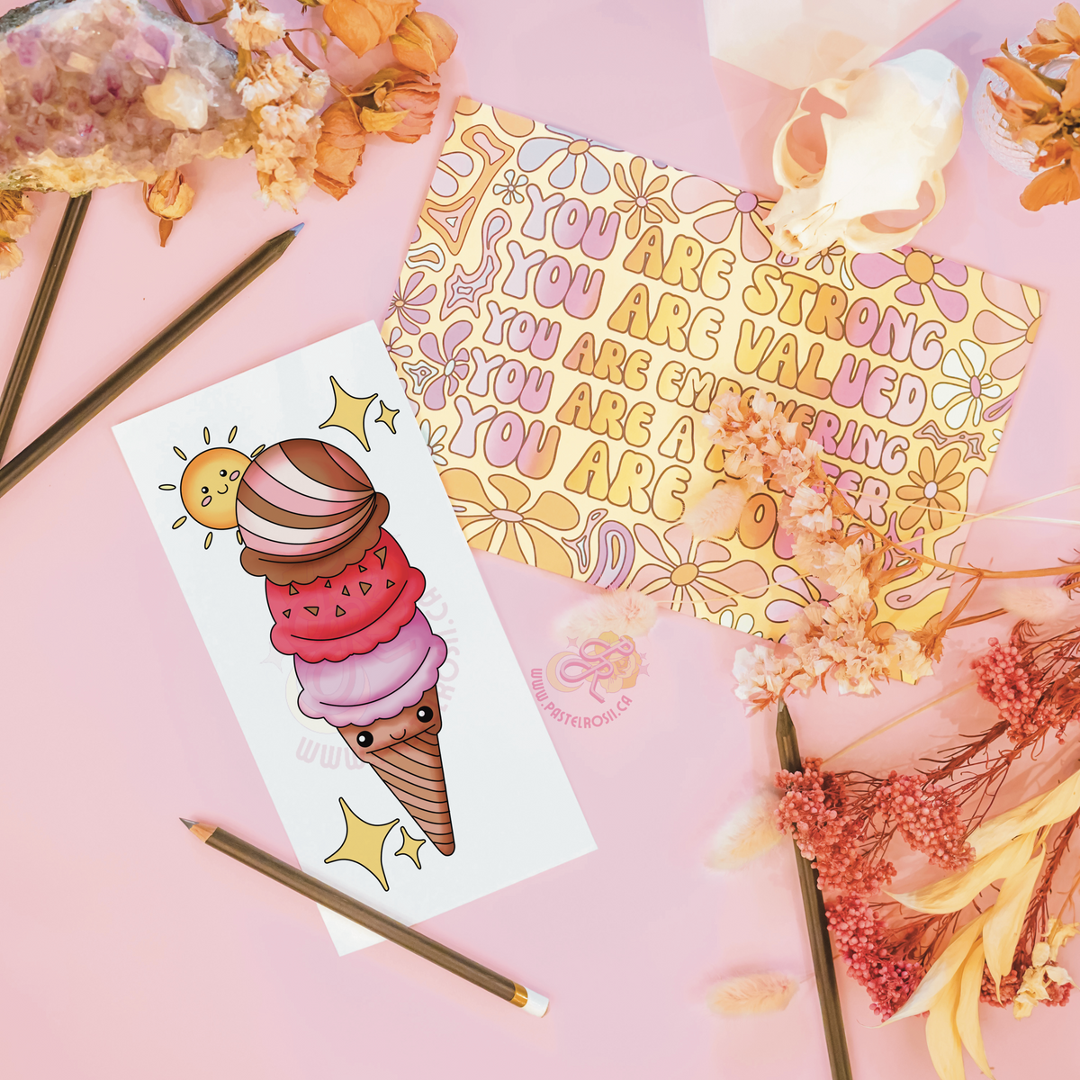 Frosty Sweetheart | Temporary Tattoo