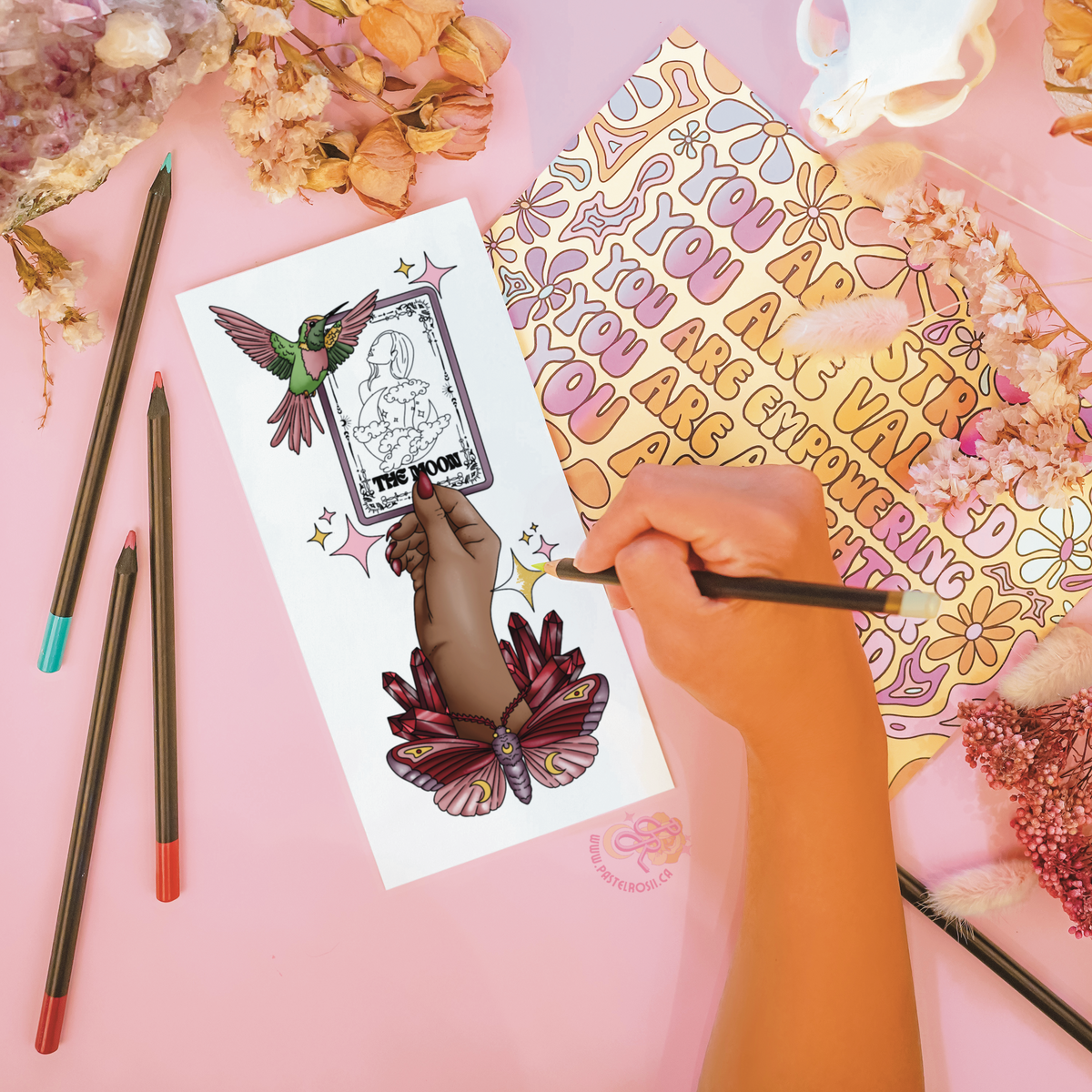 Hand of Light | Temporary Tattoo