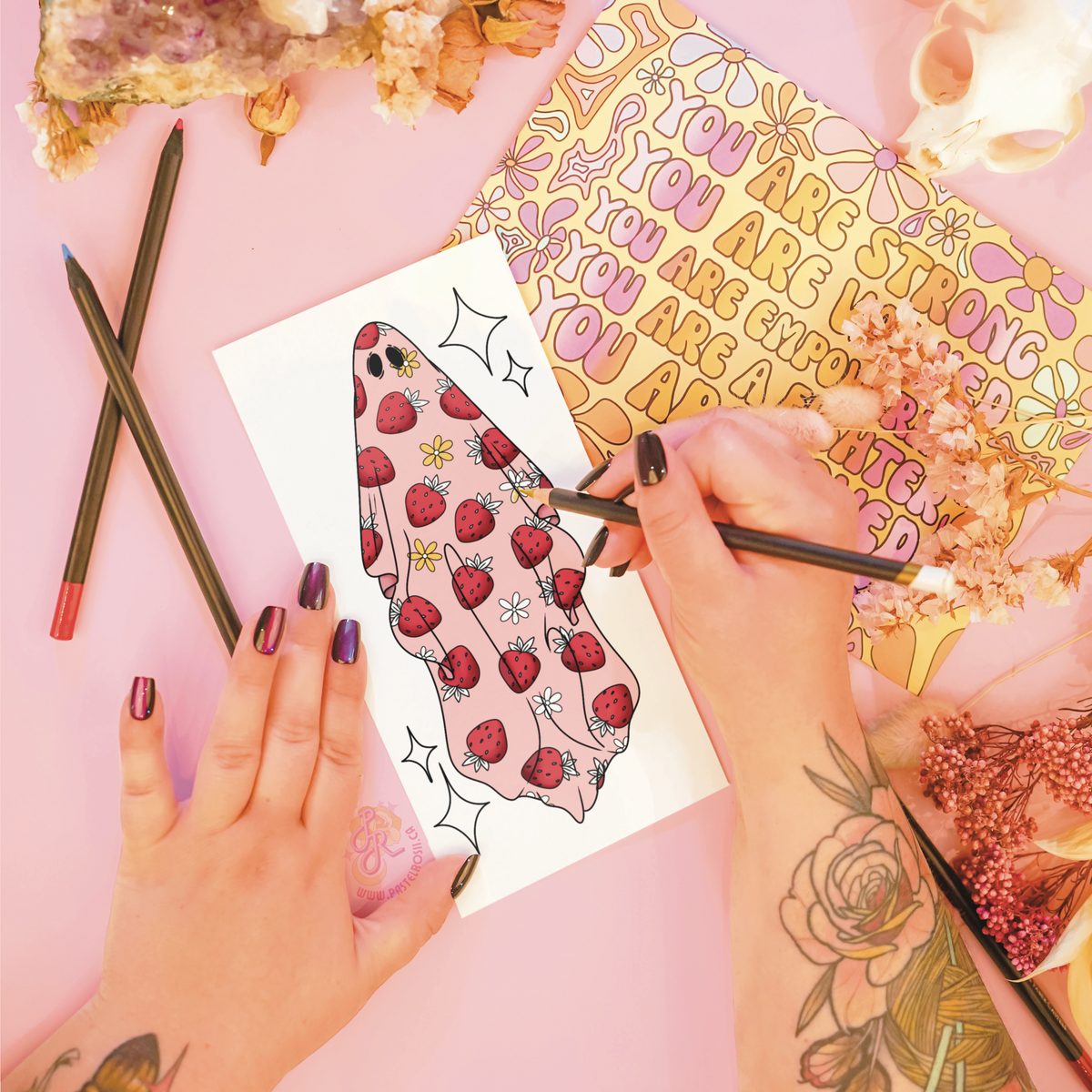Phantom Berries | Temporary Tattoo