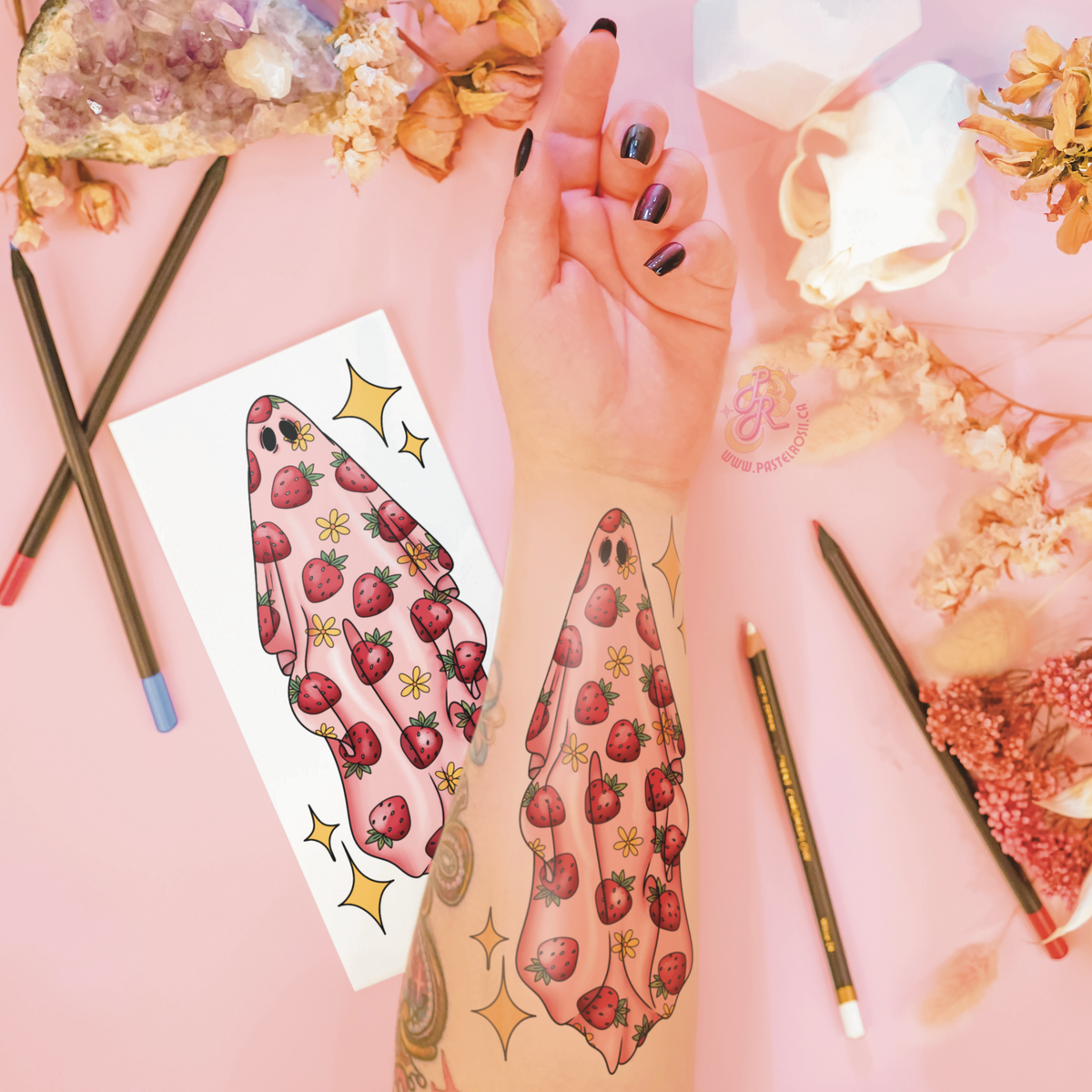 Phantom Berries | Temporary Tattoo