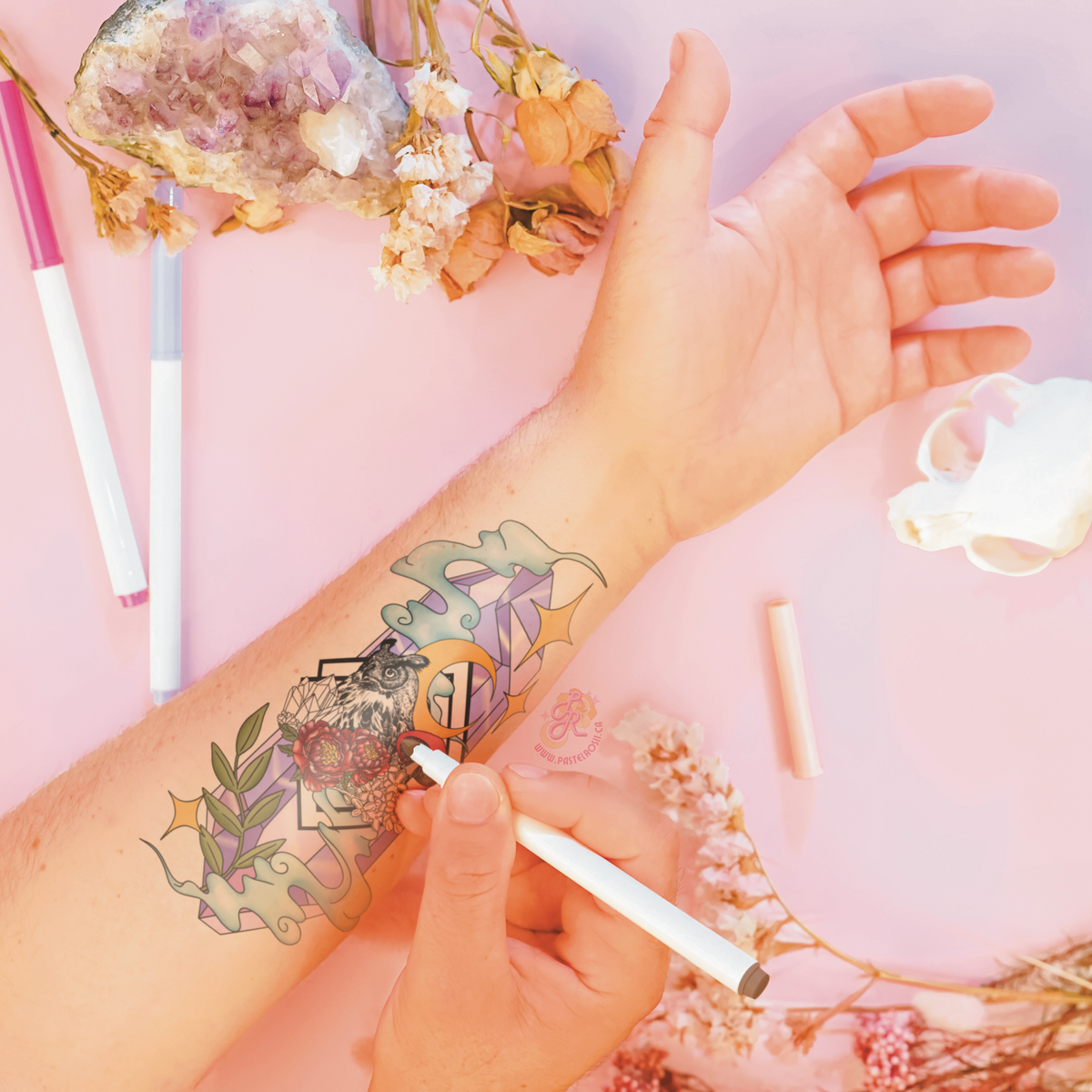 Dreaming in Dusk | Temporary Tattoo
