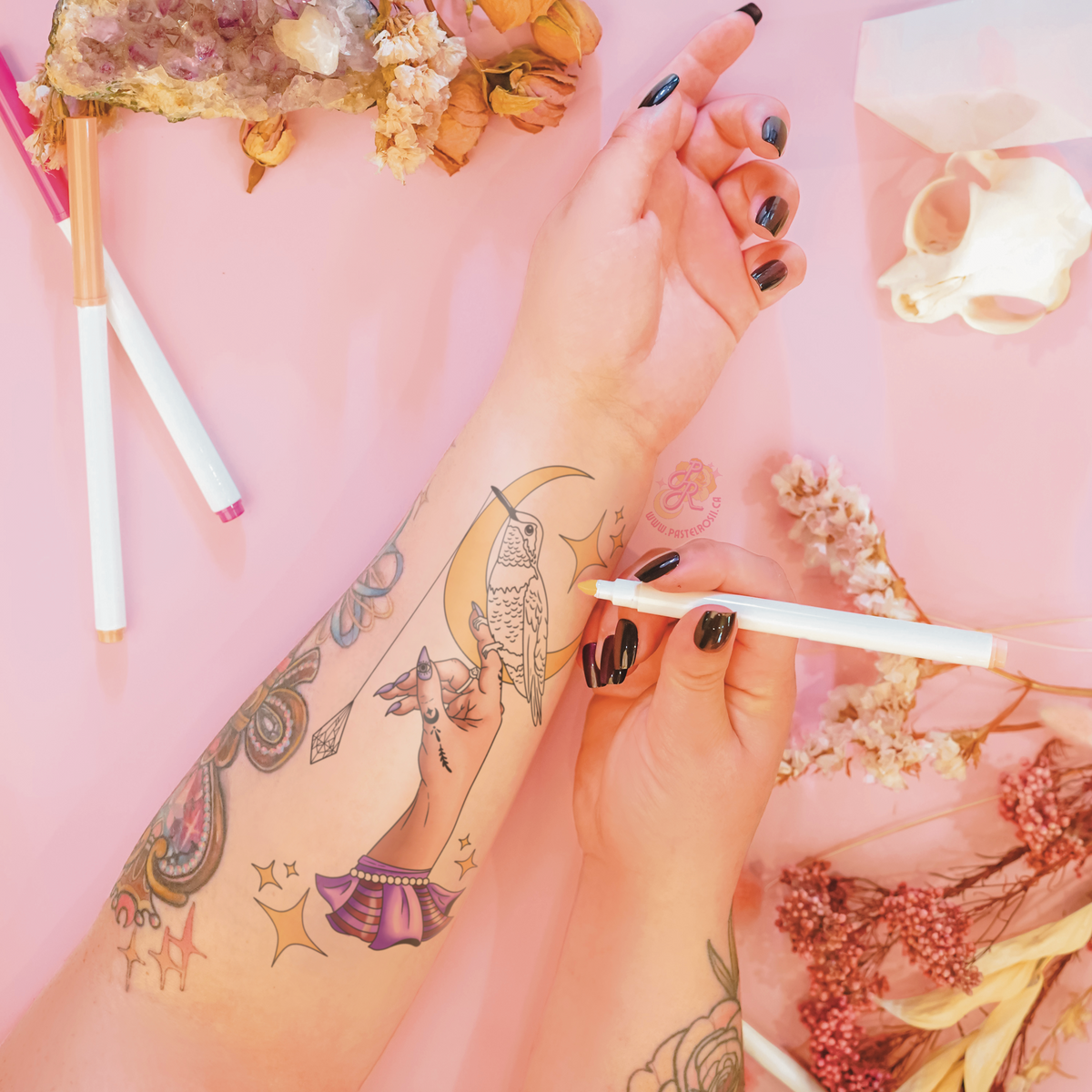 The Visiter | Temporary Tattoo