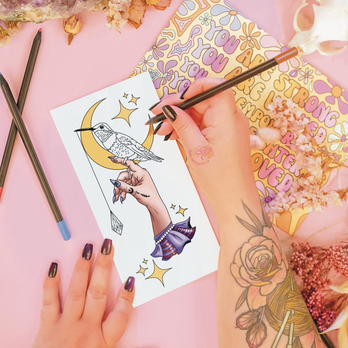 The Visiter | Temporary Tattoo