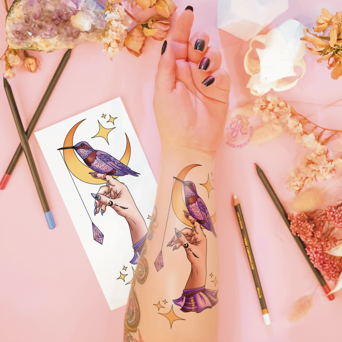 The Visiter | Temporary Tattoo