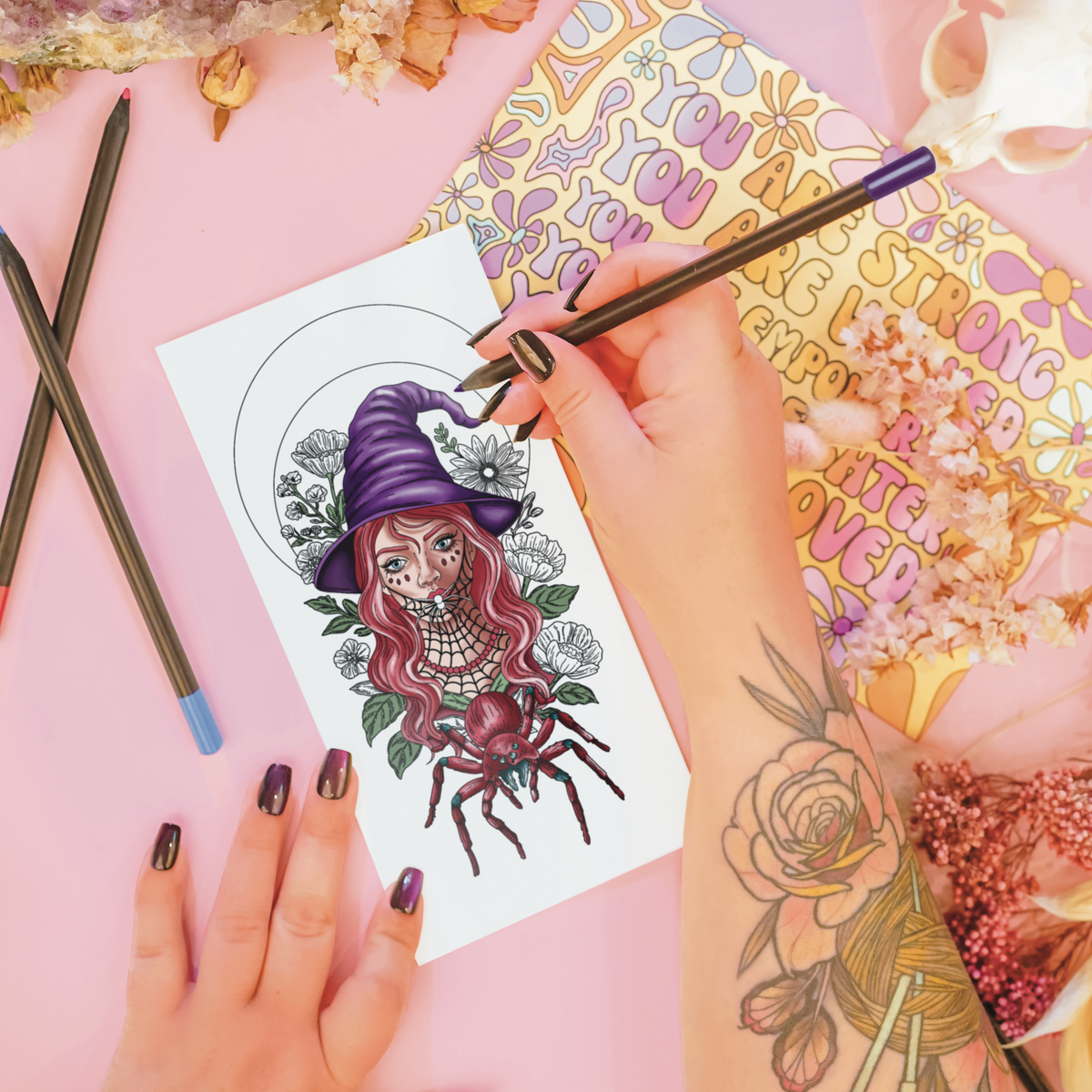 Quiet Hex | Temporary Tattoo