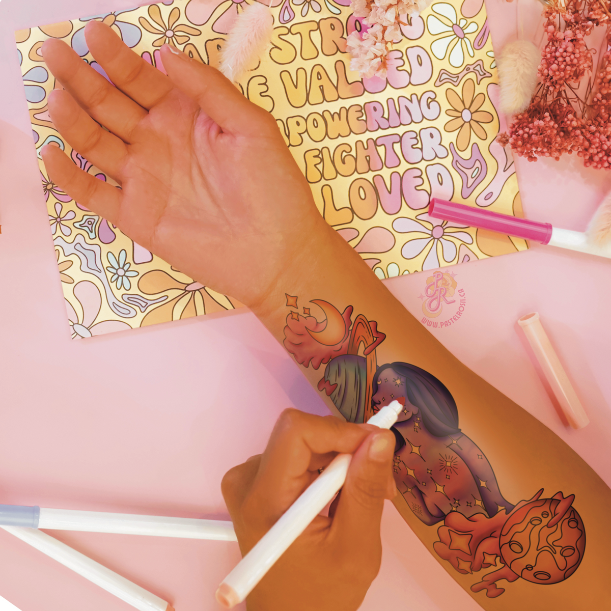 Starlit Soul | Temporary Tattoo