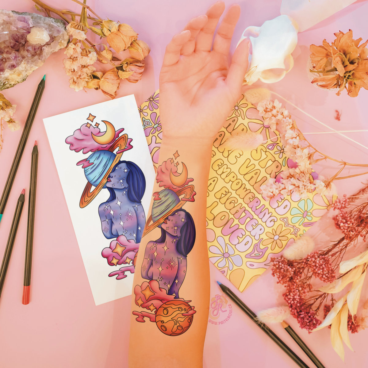 Starlit Soul | Temporary Tattoo