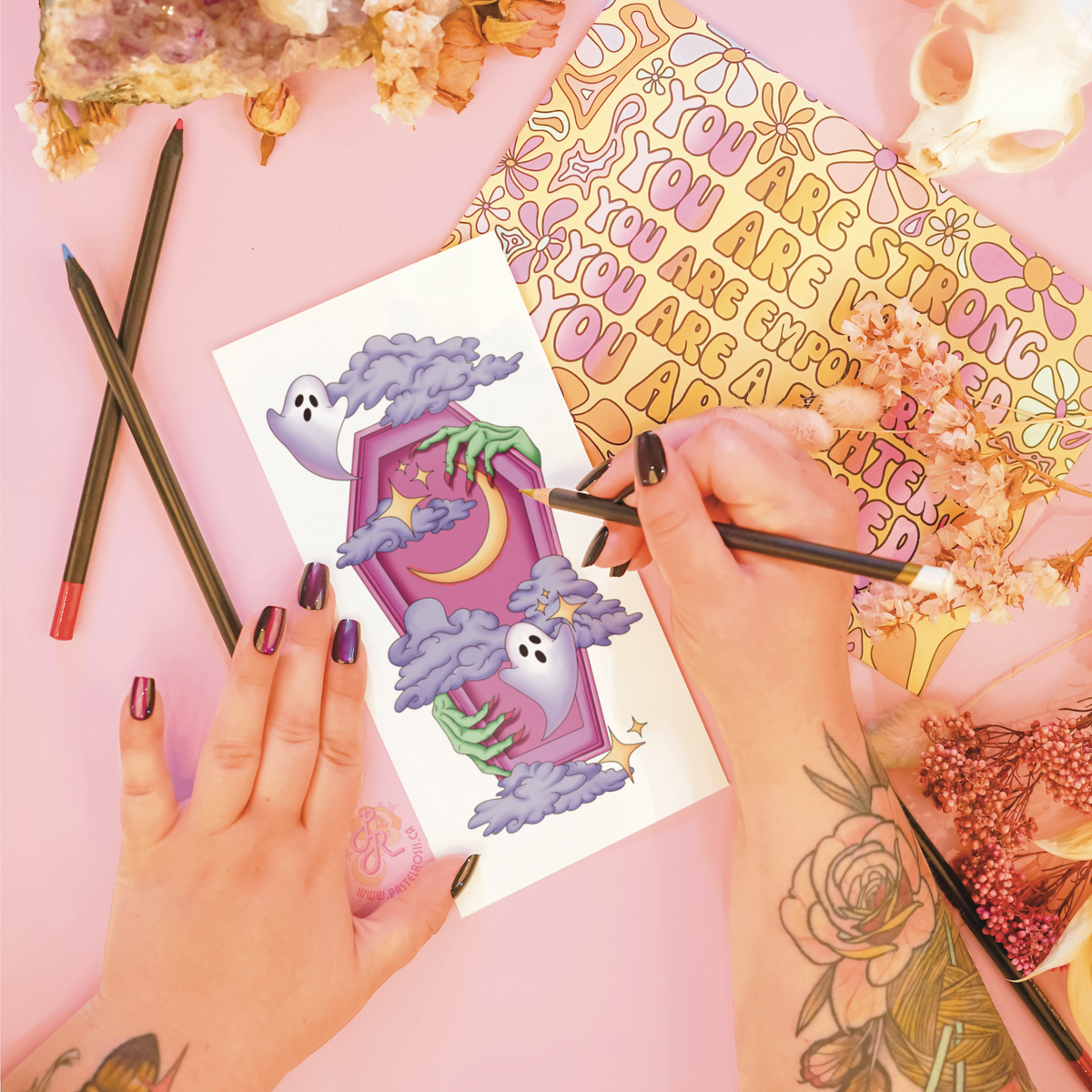 Midnight Hollows | Temporary Tattoo
