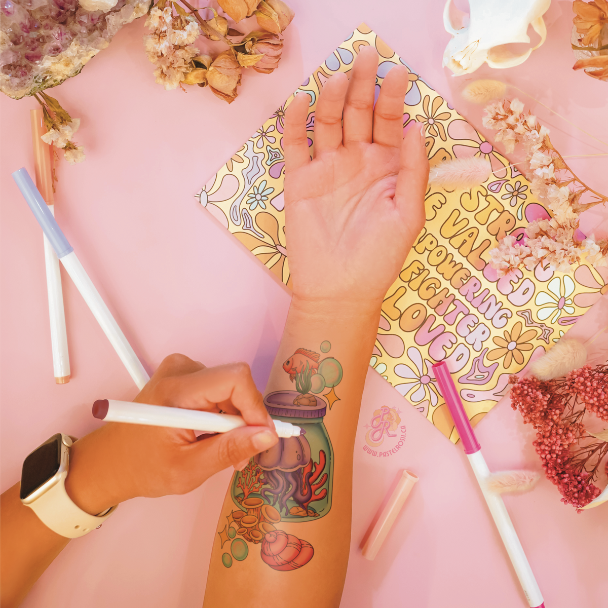 Jelly Dream Vessel | Temporary Tattoo