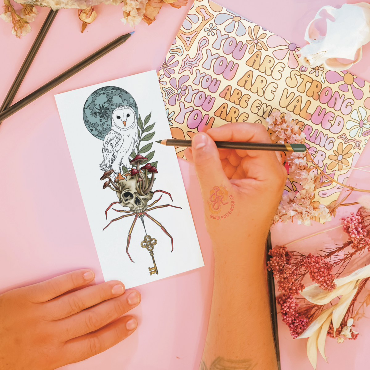 Forest Spirit | Temporary Tattoo
