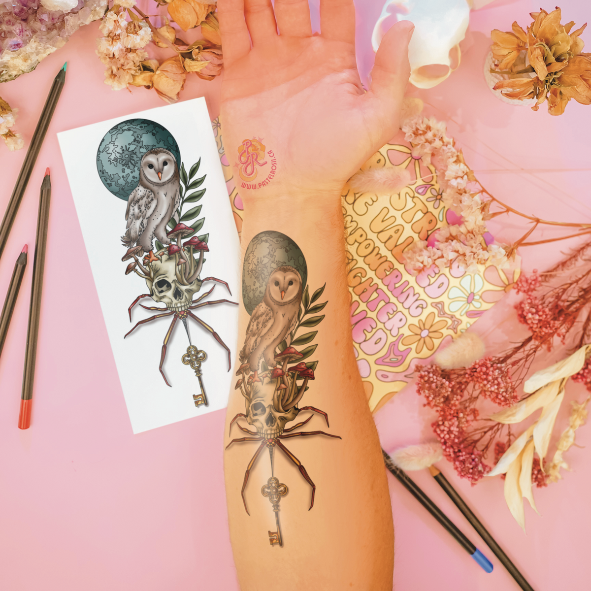 Forest Spirit | Temporary Tattoo