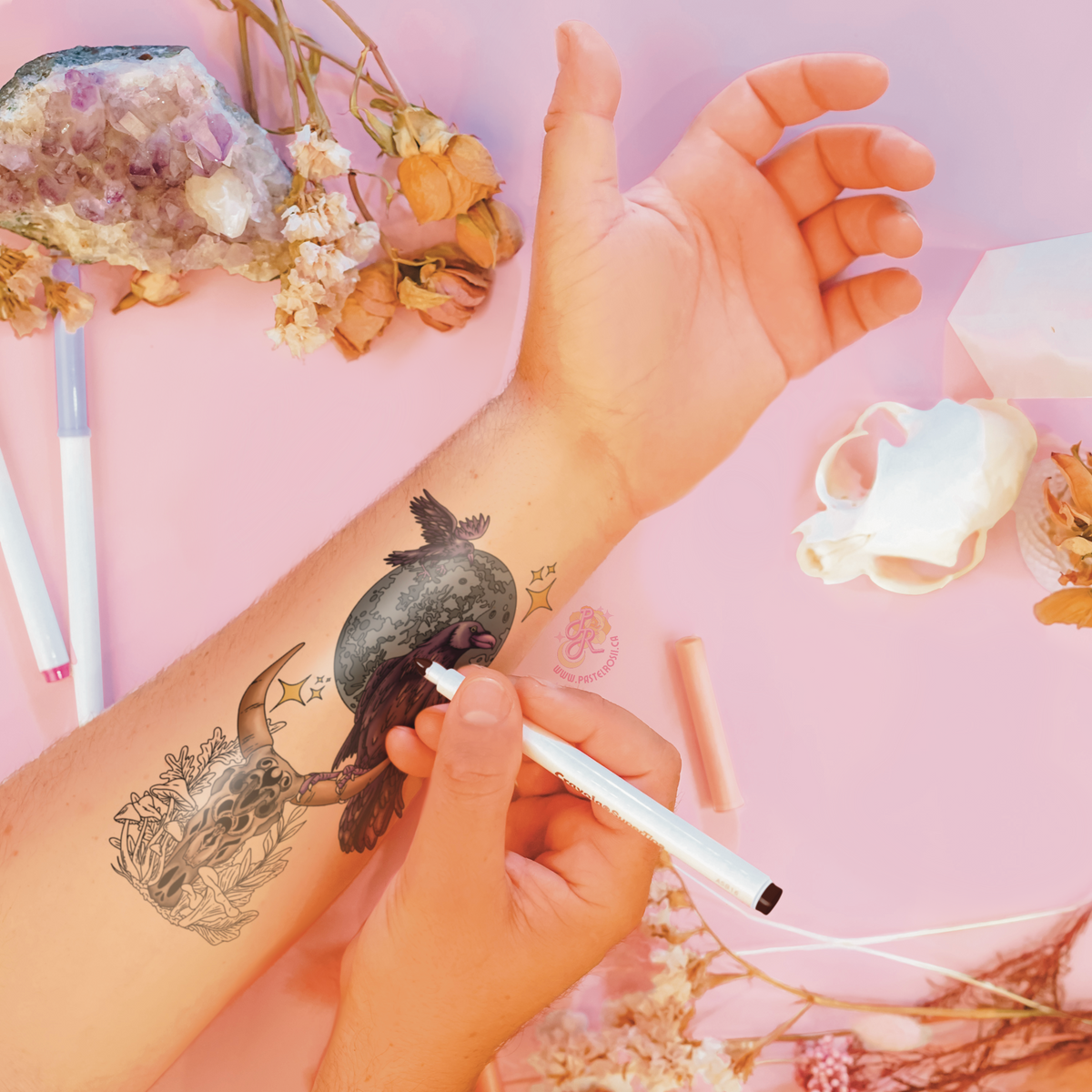 Forgotten Remnants | Temporary Tattoo