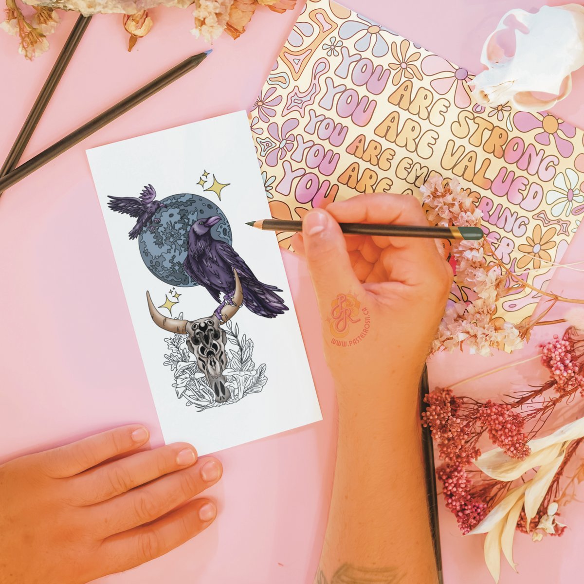 Forgotten Remnants | Temporary Tattoo