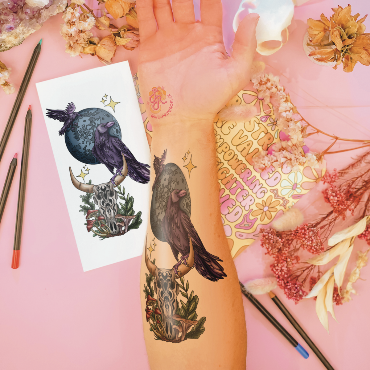 Forgotten Remnants | Temporary Tattoo