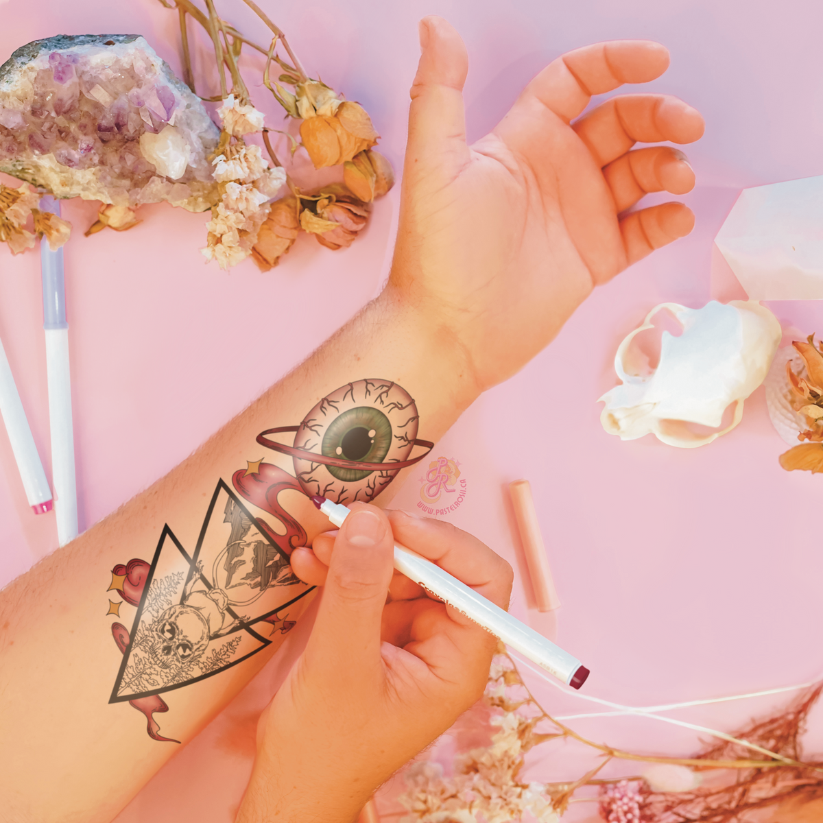 Realms of Adventure | Temporary Tattoo