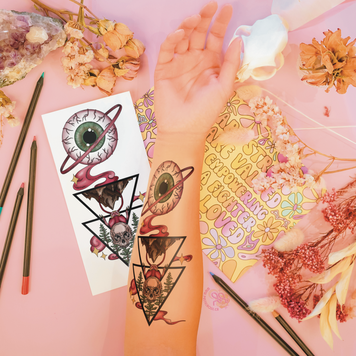 Realms of Adventure | Temporary Tattoo
