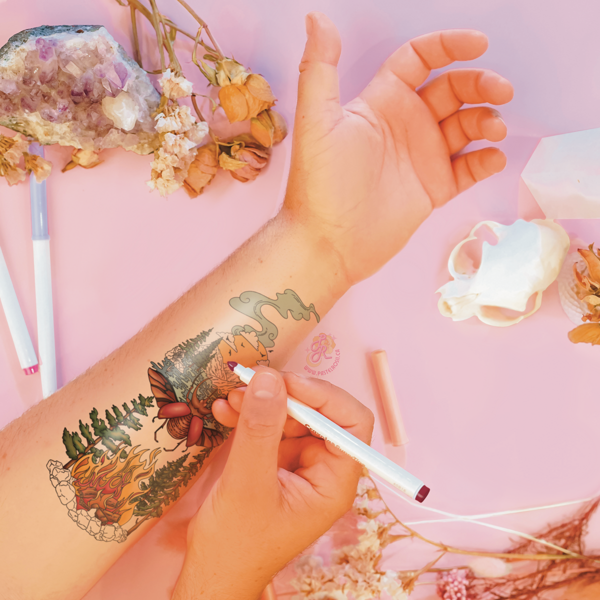Spirit Keeper | Temporary Tattoo