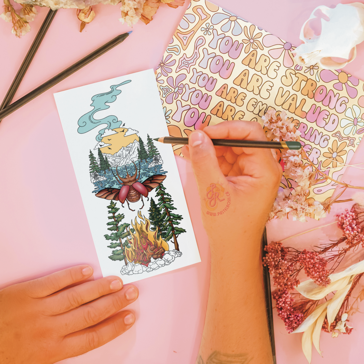 Spirit Keeper | Temporary Tattoo