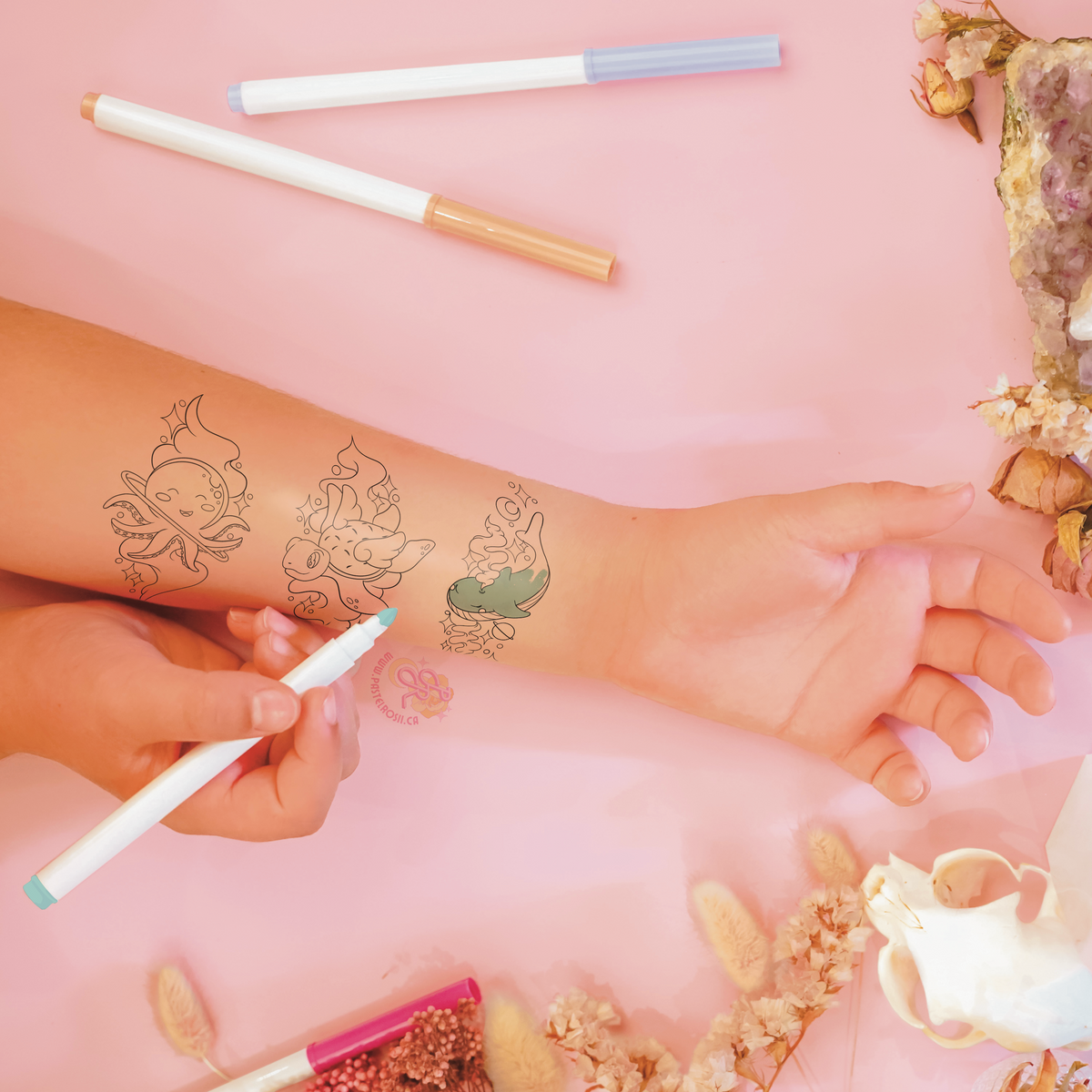Ocean Magic | Children’s Temporary Tattoo
