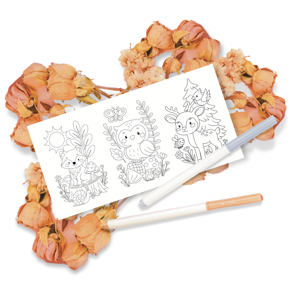Woodland Friends | Children’s Temporary Tattoo
