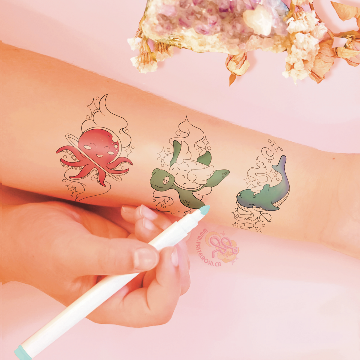 Ocean Magic | Children’s Temporary Tattoo