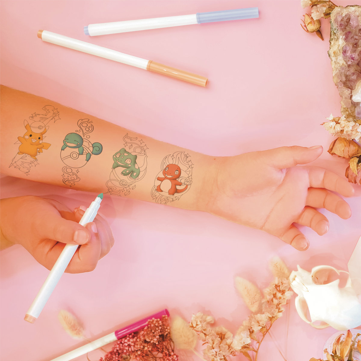 Catch ‘Em All | Children’s Temporary Tattoo