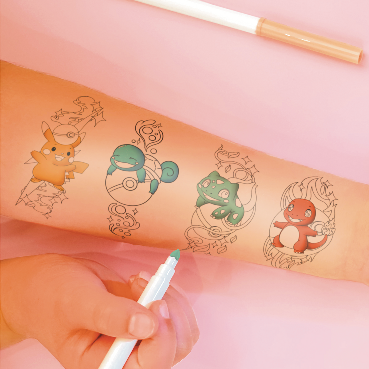 Catch ‘Em All | Children’s Temporary Tattoo