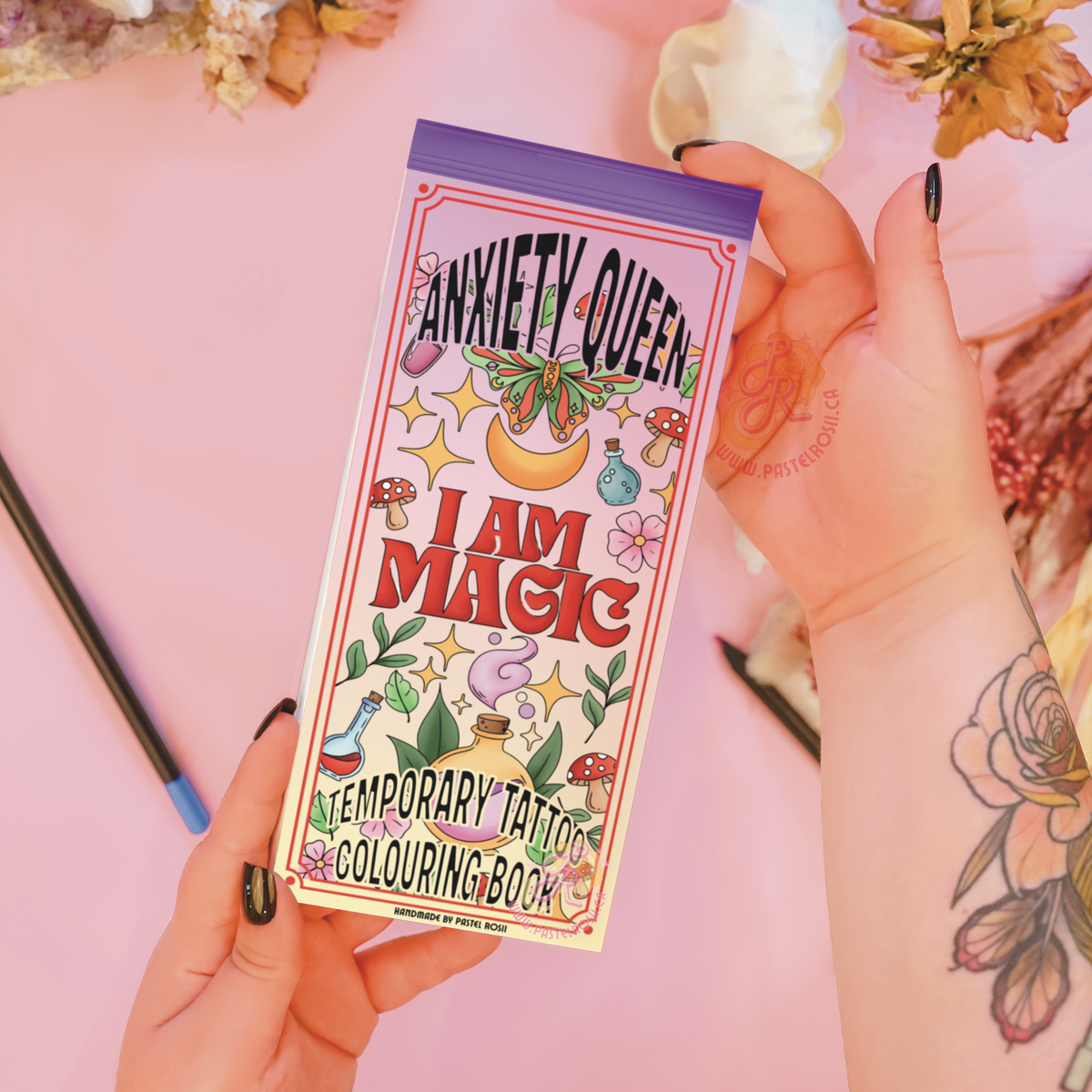 Anxiety Queen Colouring Book