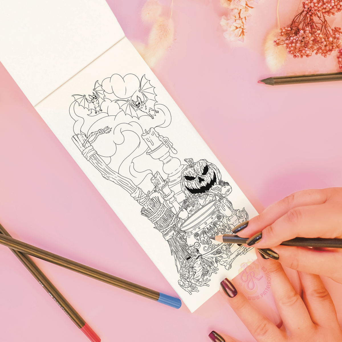 Spooky Bitch Colouring Book