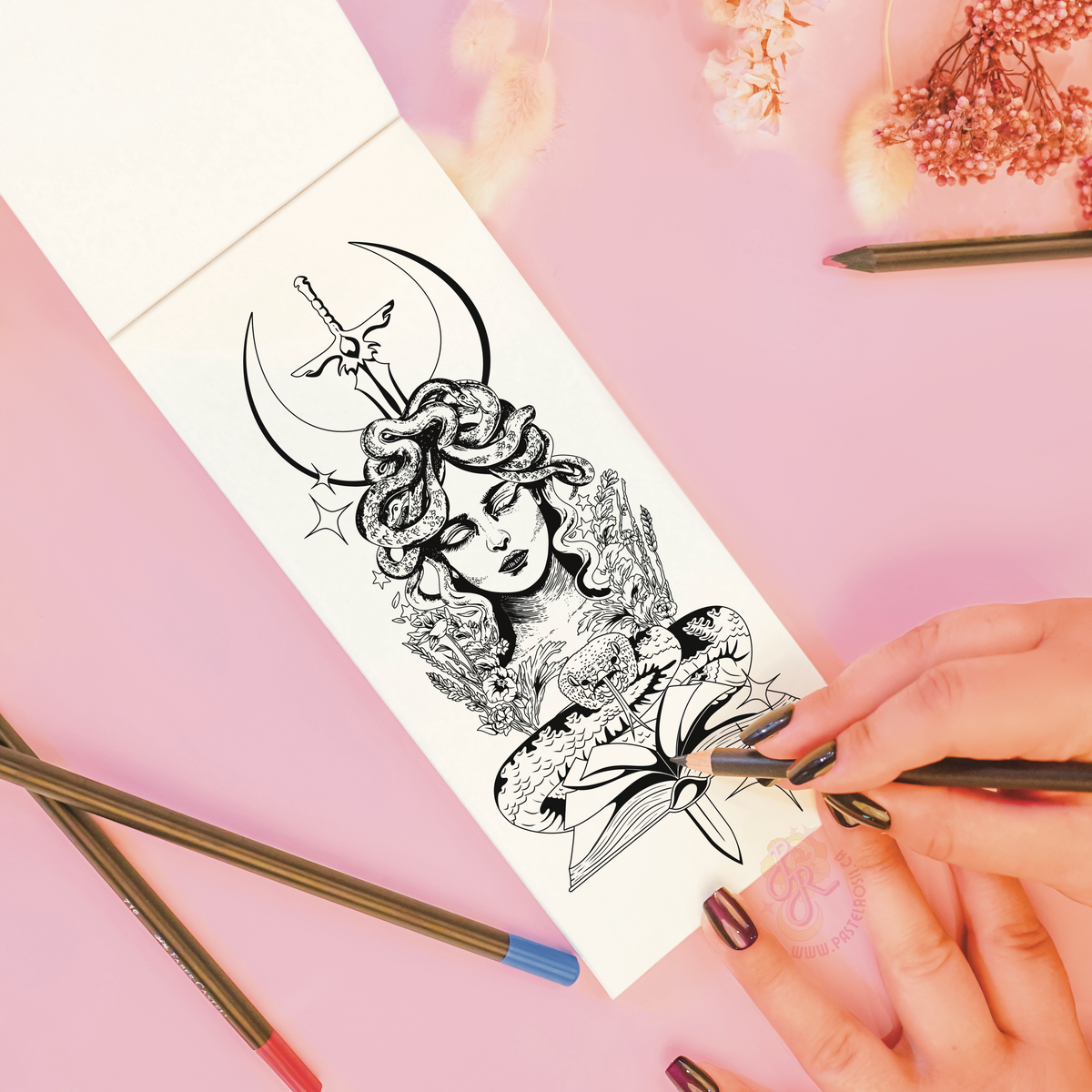 Sacred Magic Colouring Book