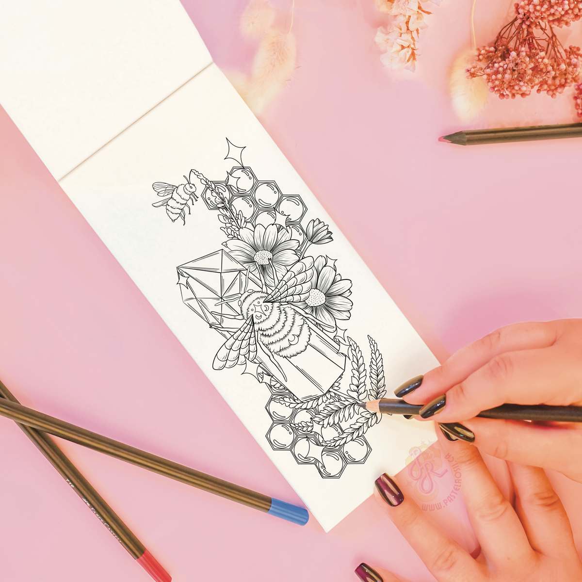 In the Garden Colouring Book
