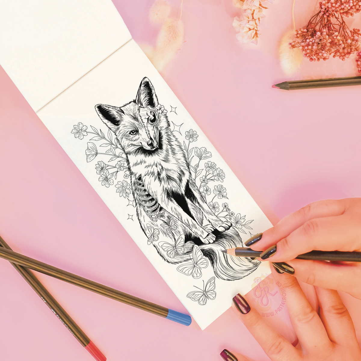Into the Woods Colouring Book