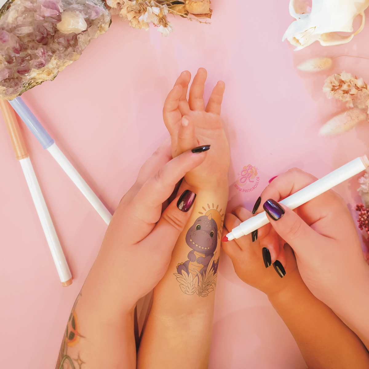 Rawr-Some | Children’s Temporary Tattoo